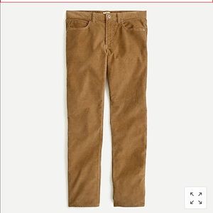 JCrew Men’s Corduroy Saddle Brown Pants
